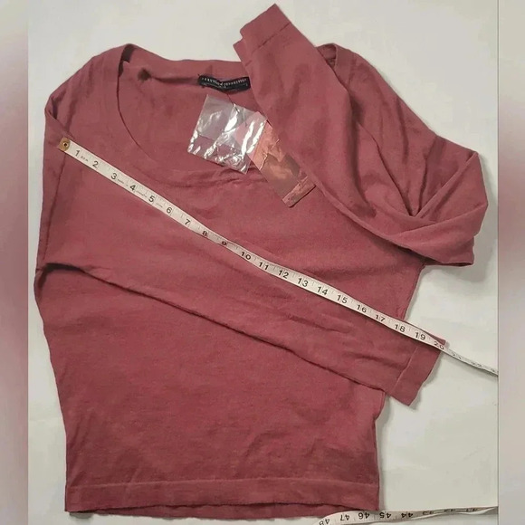 Peruvian connection  Alcapa Fine wool Blend szSmall BoatNeck Pullover…nwt - Picture 9 of 9